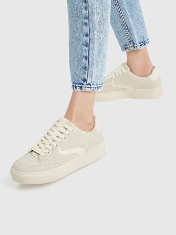 Pull&Bear Tenisky – žlutá