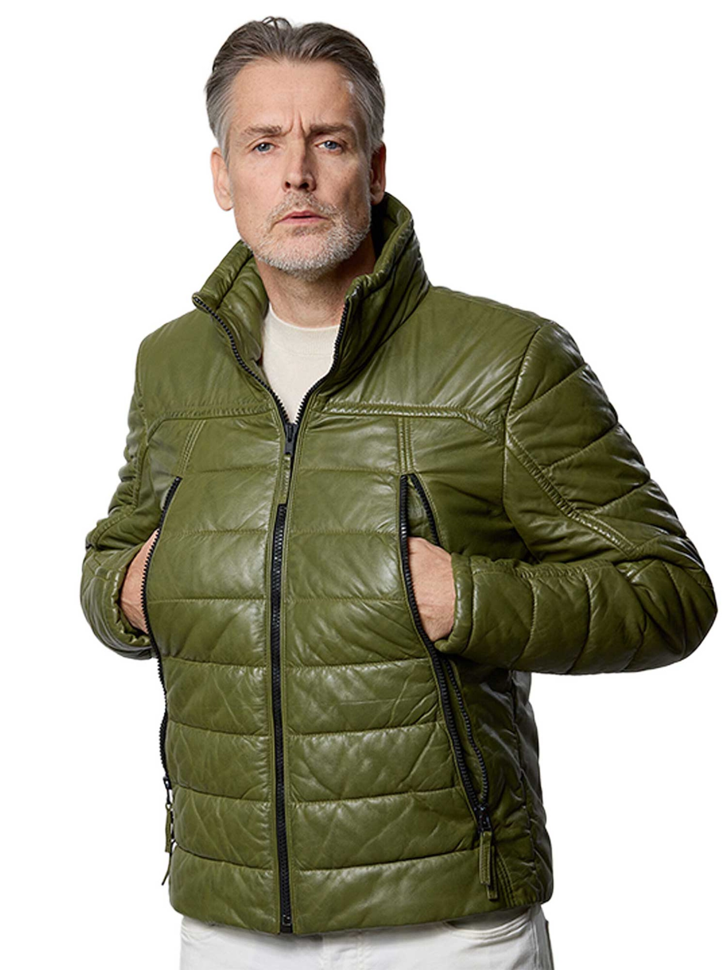 Jilani Between-Season Jacket 'Filbo' in Green