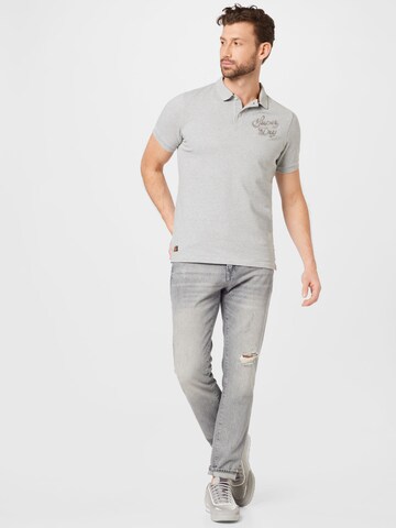 Superdry - Regular Fit Camisa em cinzento