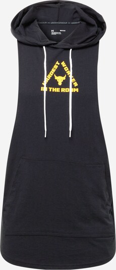 UNDER ARMOUR Sportsweatshirt in gelb / schwarz, Produktansicht
