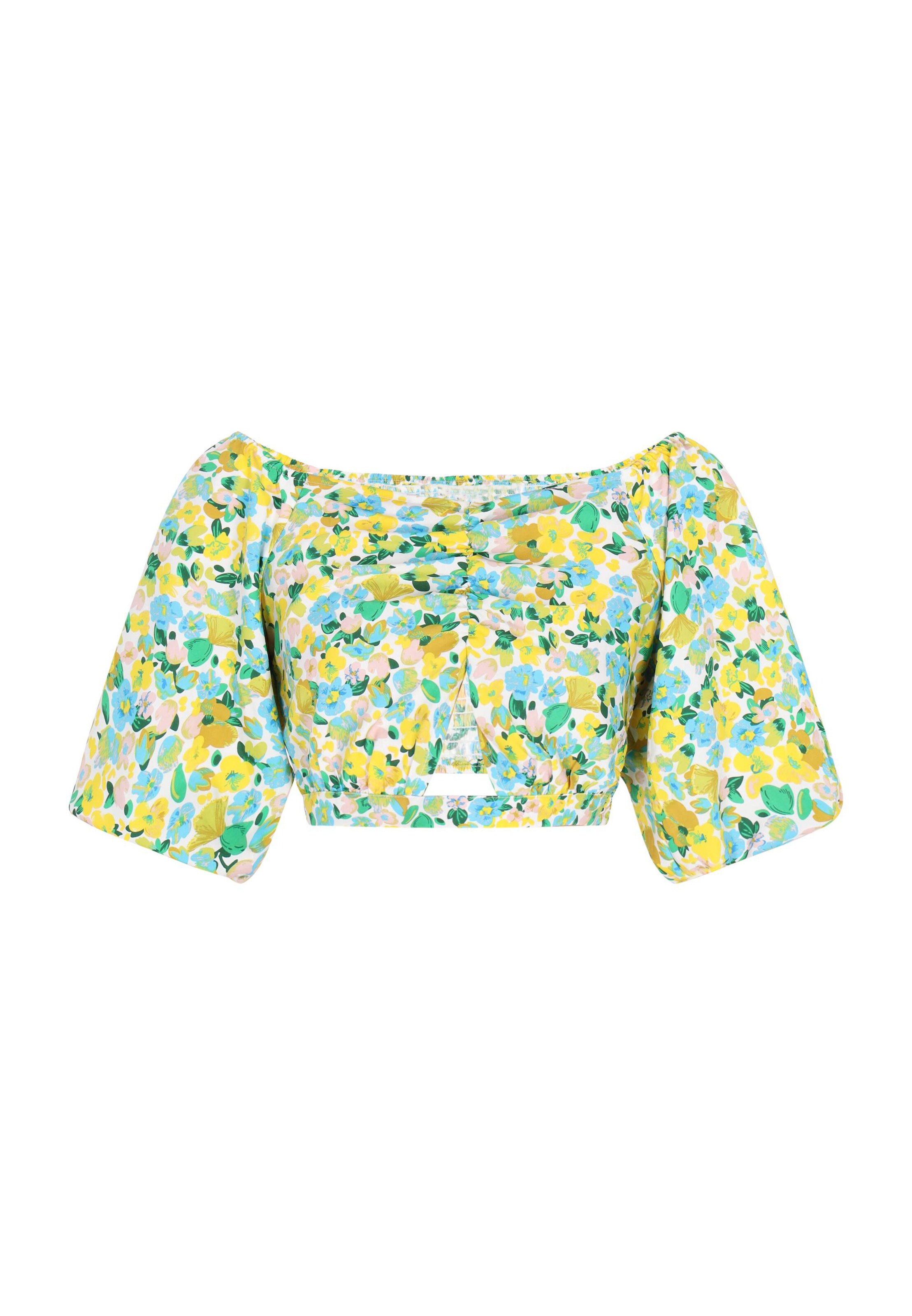 ECY Blouse 'Spring Summer' in Blue