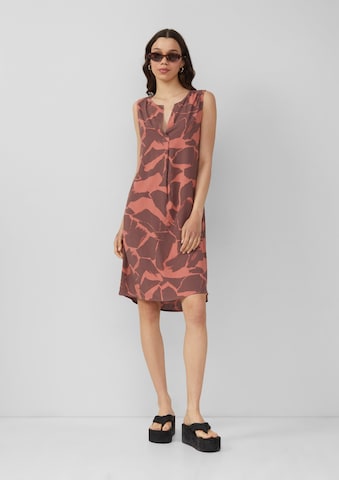 QS Kleid in Orange