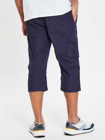 Threadbare Regular Cargobroek 'Bruce' in Blauw