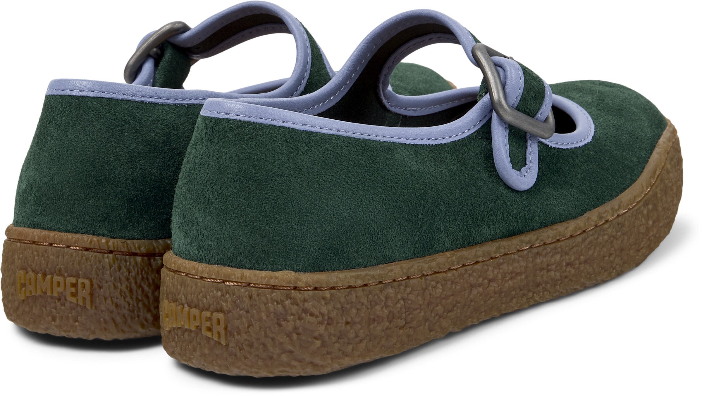 CAMPER - Sabrina com tiras 'Peu Terreno' em verde