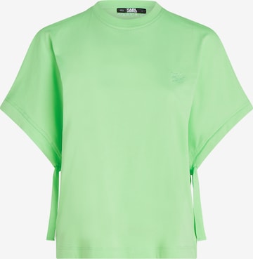 Karl Lagerfeld Shirt in Groen: voorkant