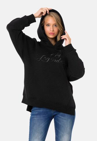 CIPO & BAXX Sweatshirt in Schwarz