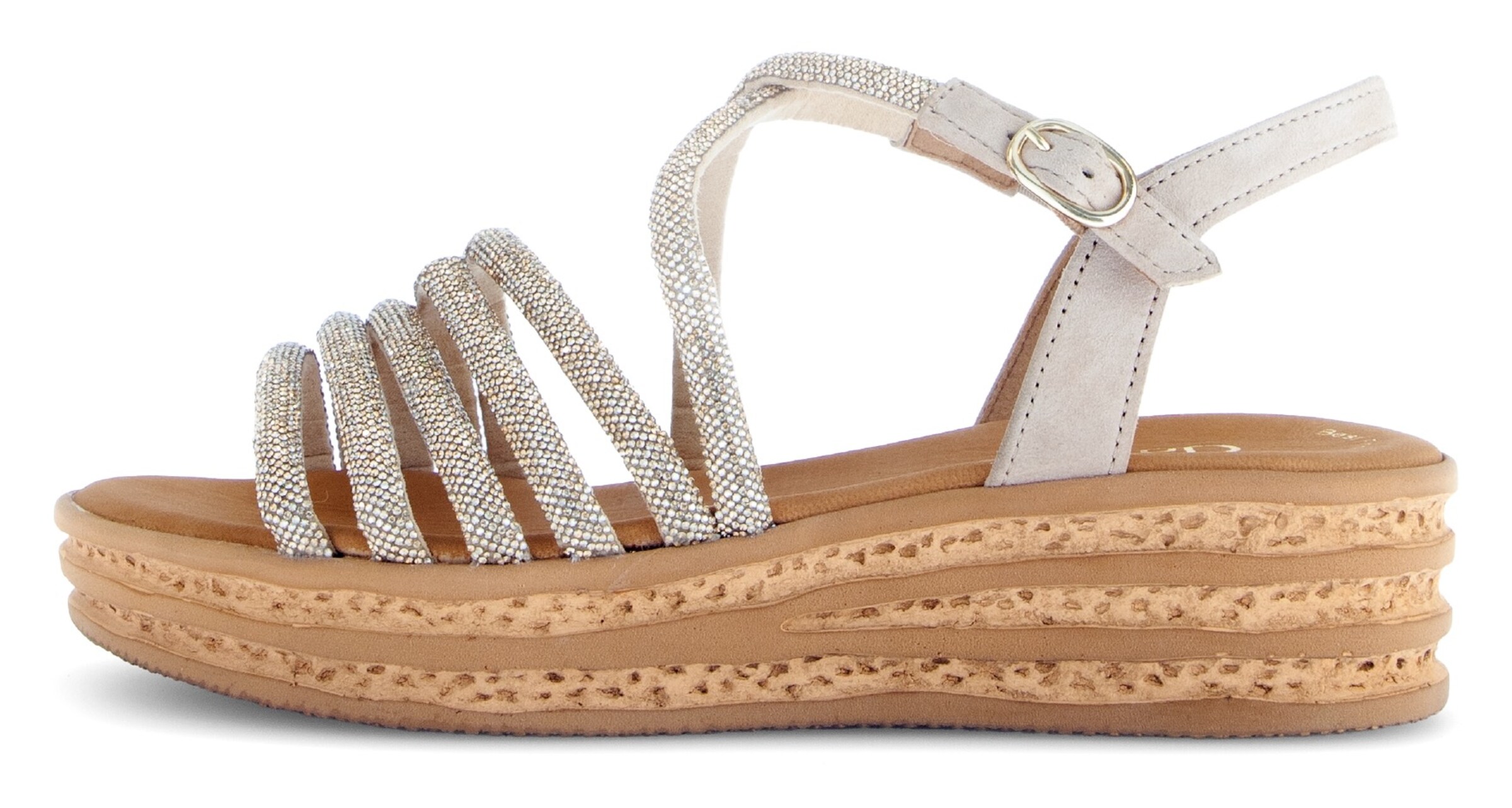 GABOR - Sandália em prata