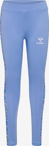 Pantalon de sport 'SANNE ' Hummel en bleu : devant