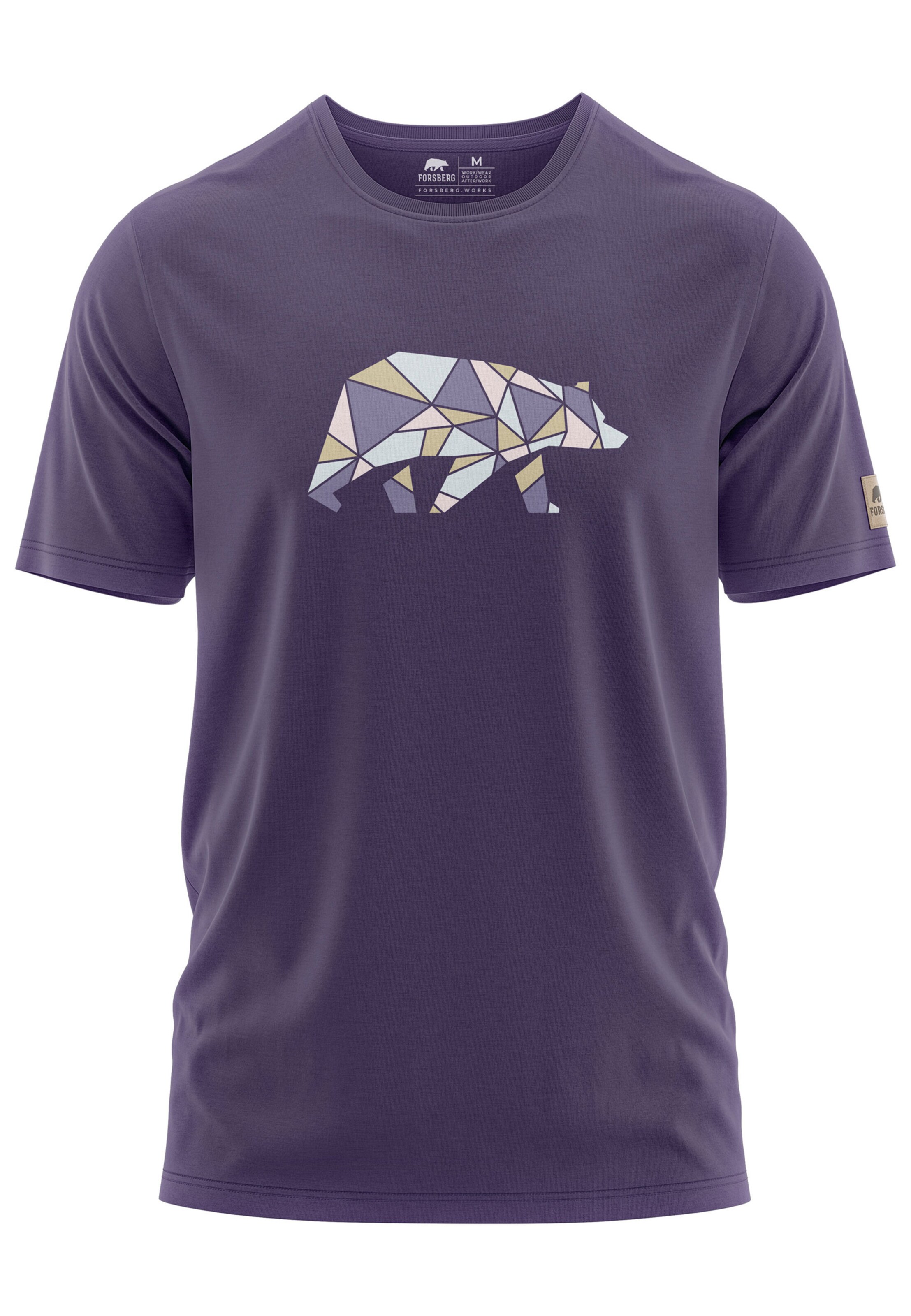 FORSBERG Shirt in Purple: front