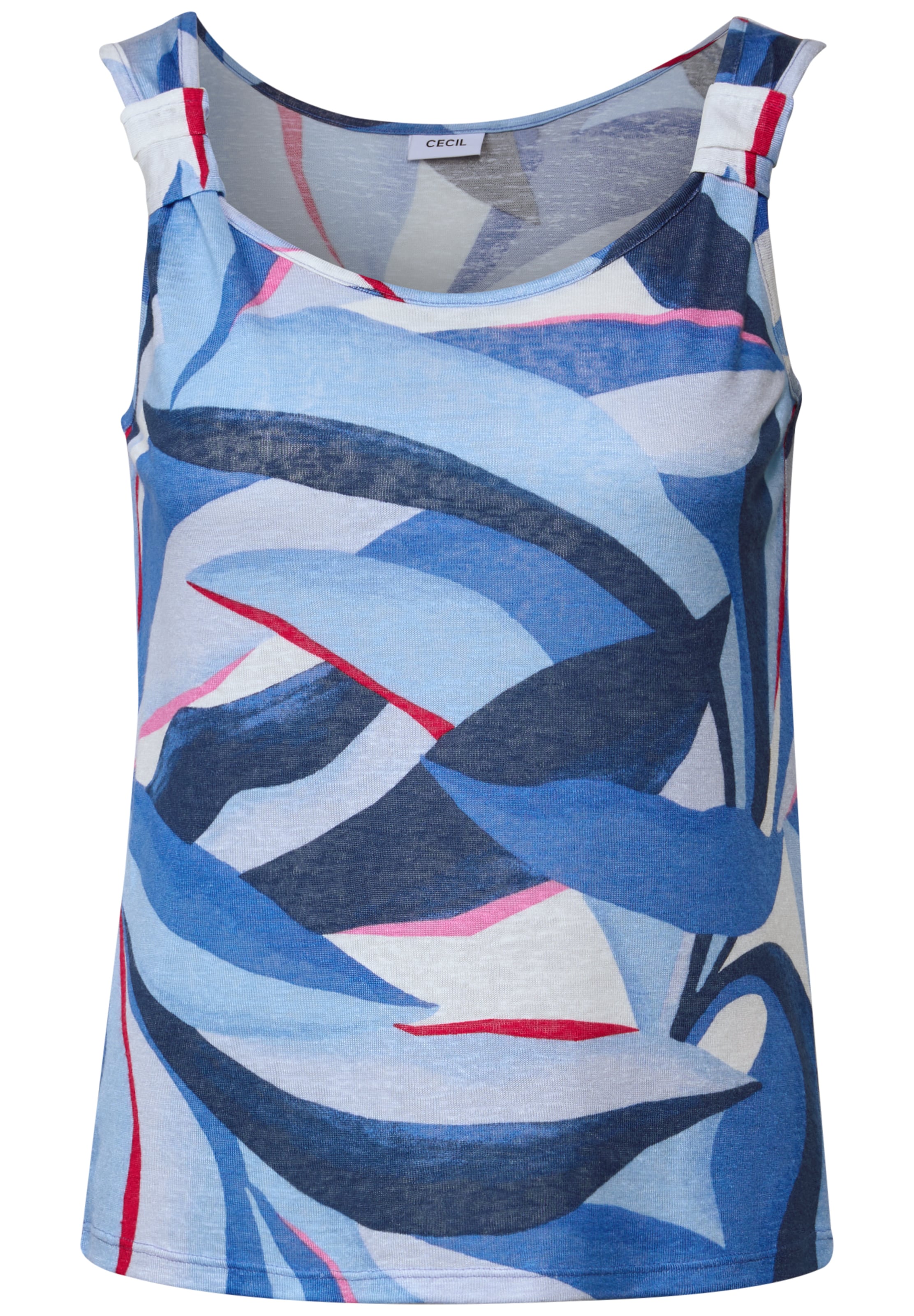 CECIL Top in Blue: front