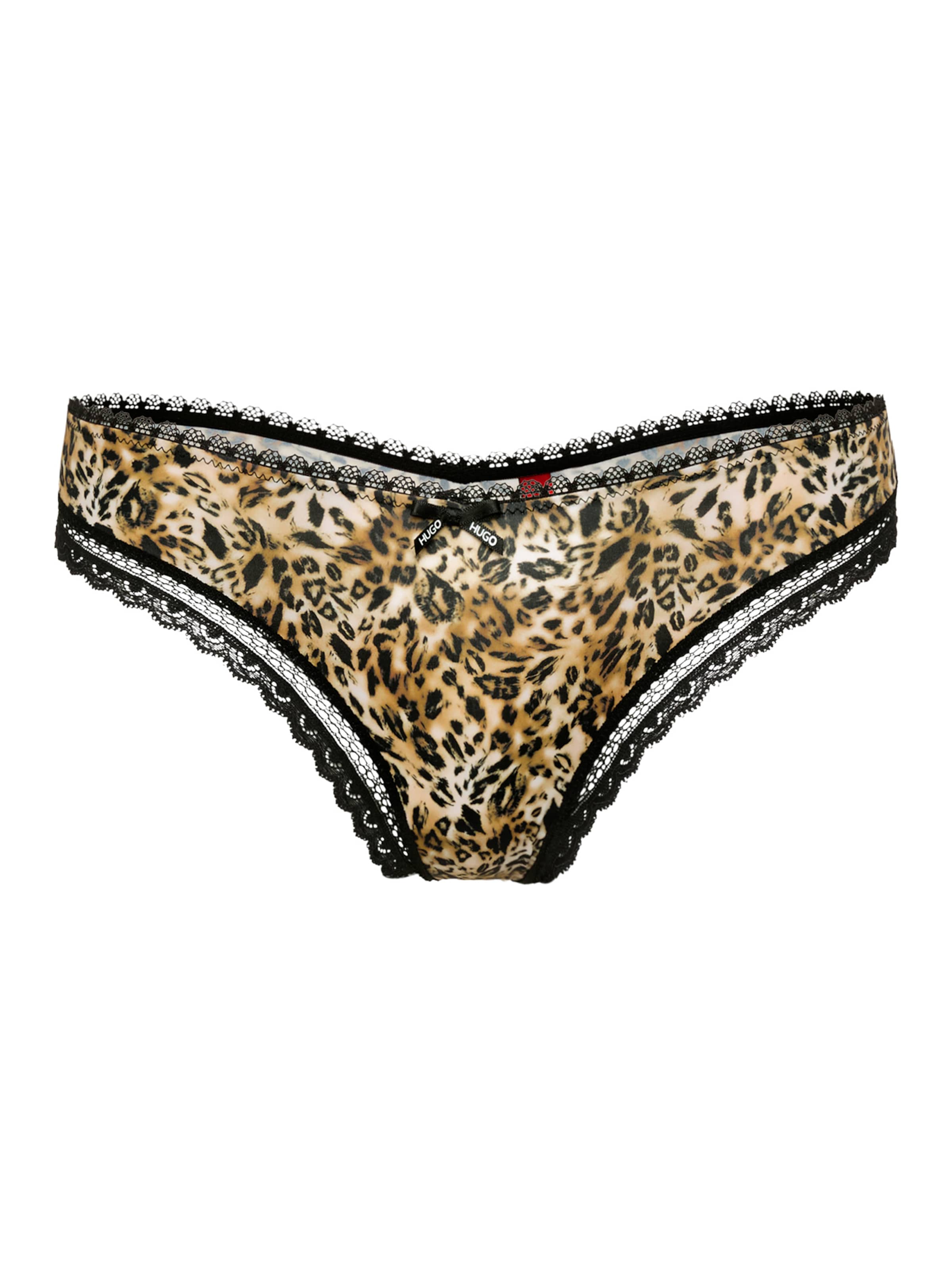 HUGO - Tanga en marrón: frente