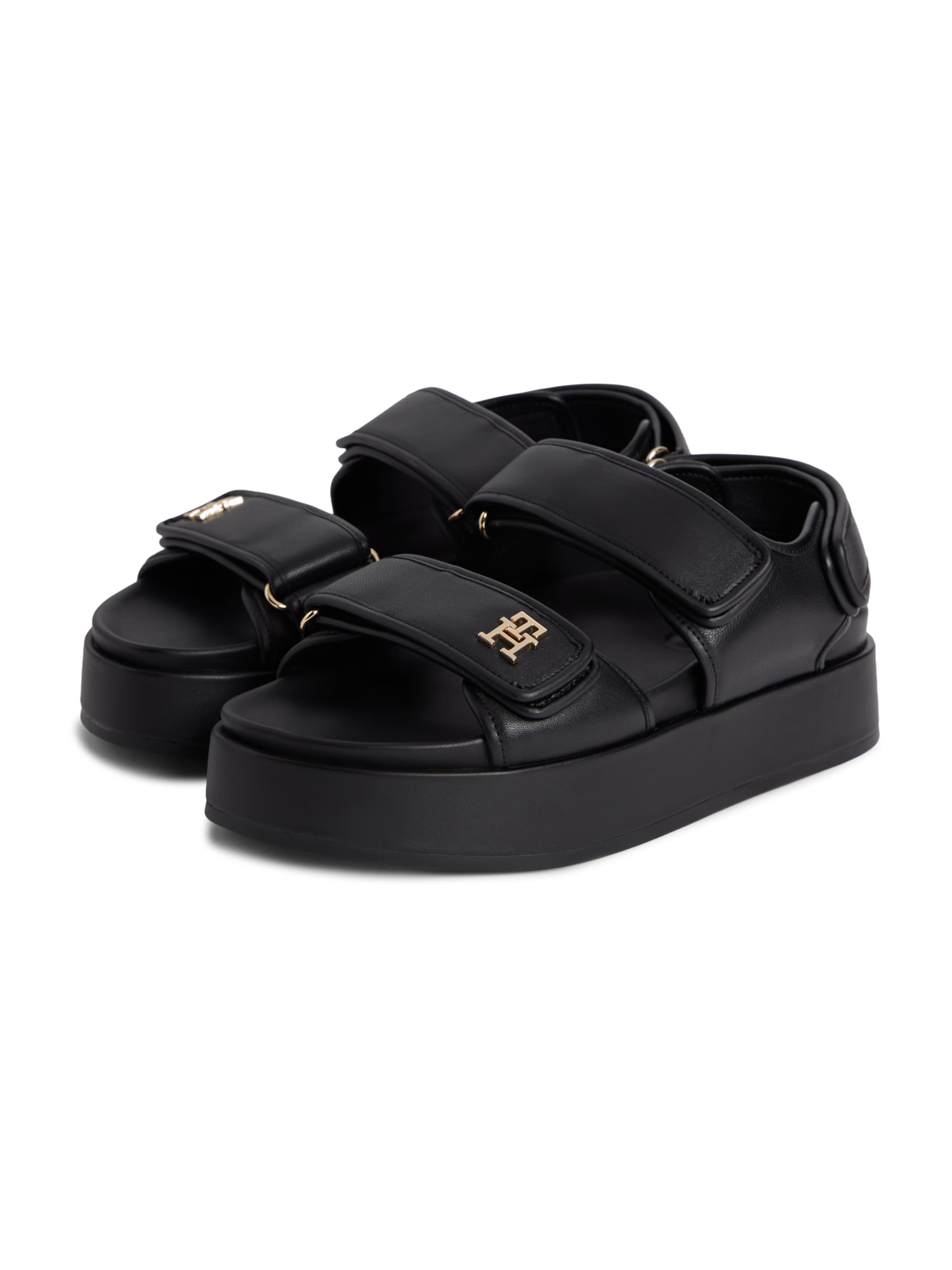 TOMMY HILFIGER Sandały w kolorze czarny