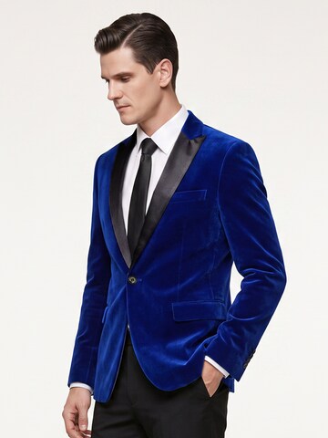 ALLTHEMEN Regular fit Suit Jacket 'Lichtung' in Blue