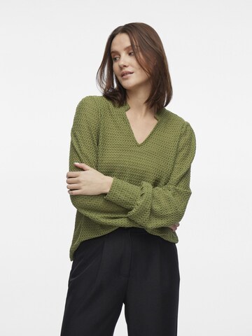 VILA Blouse in Green