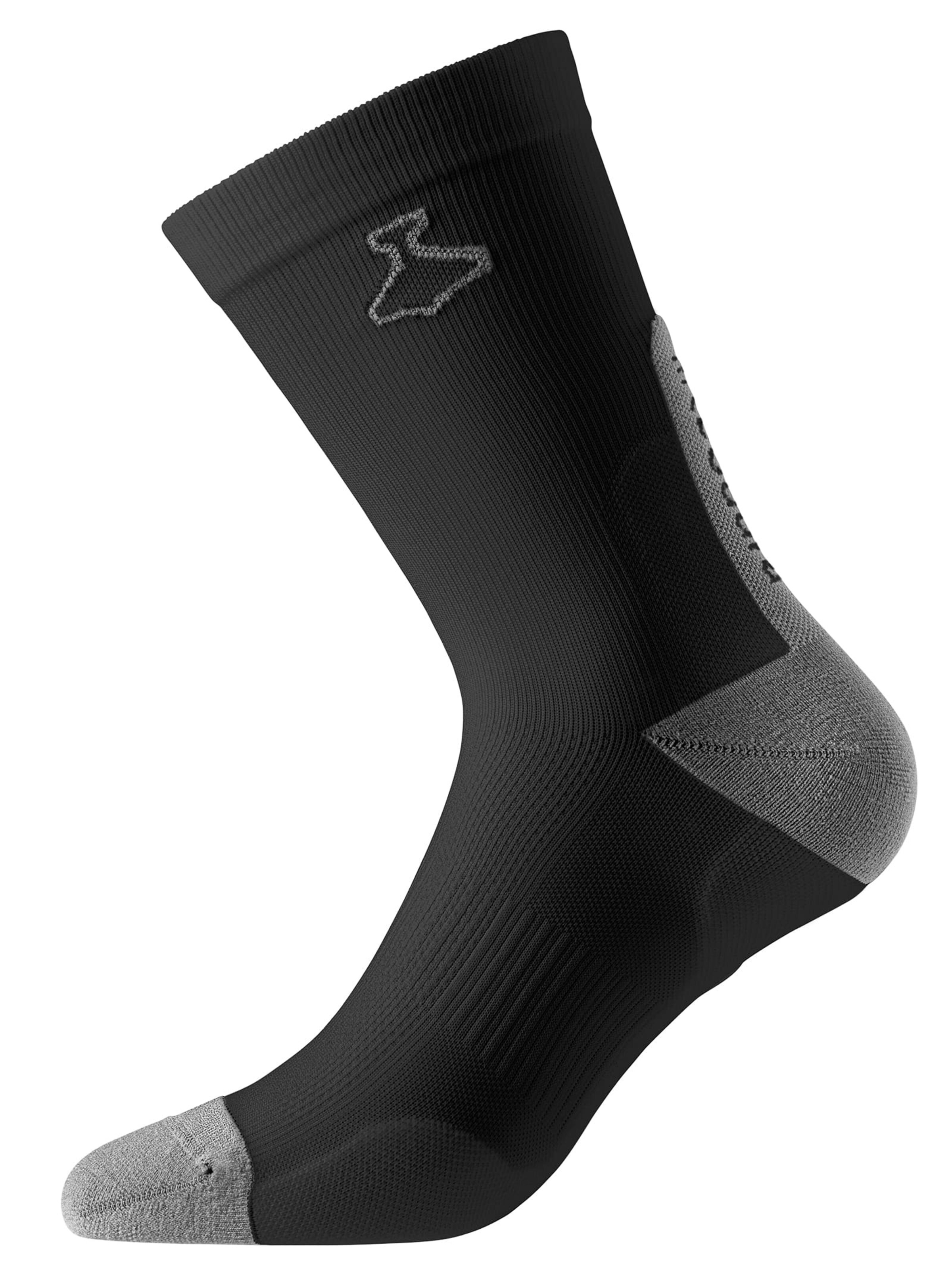 Chaussettes de sport 'Ultralight' liiteGuard en noir : devant
