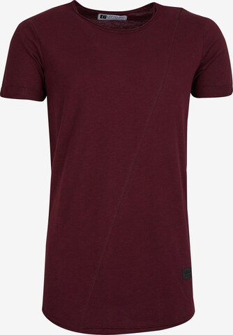 Leif Nelson T-Shirt Rundhals in Rot: predná strana
