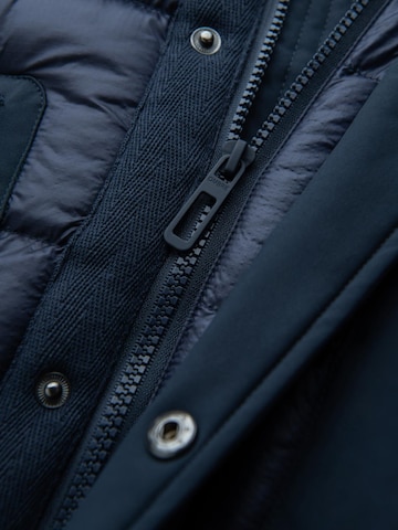 Ombre Winter Jacket 'OM-JALJ-0165' in Blue