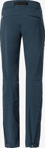 VAUDE Regular Outdoor Pants 'W Badile P II' in Blue