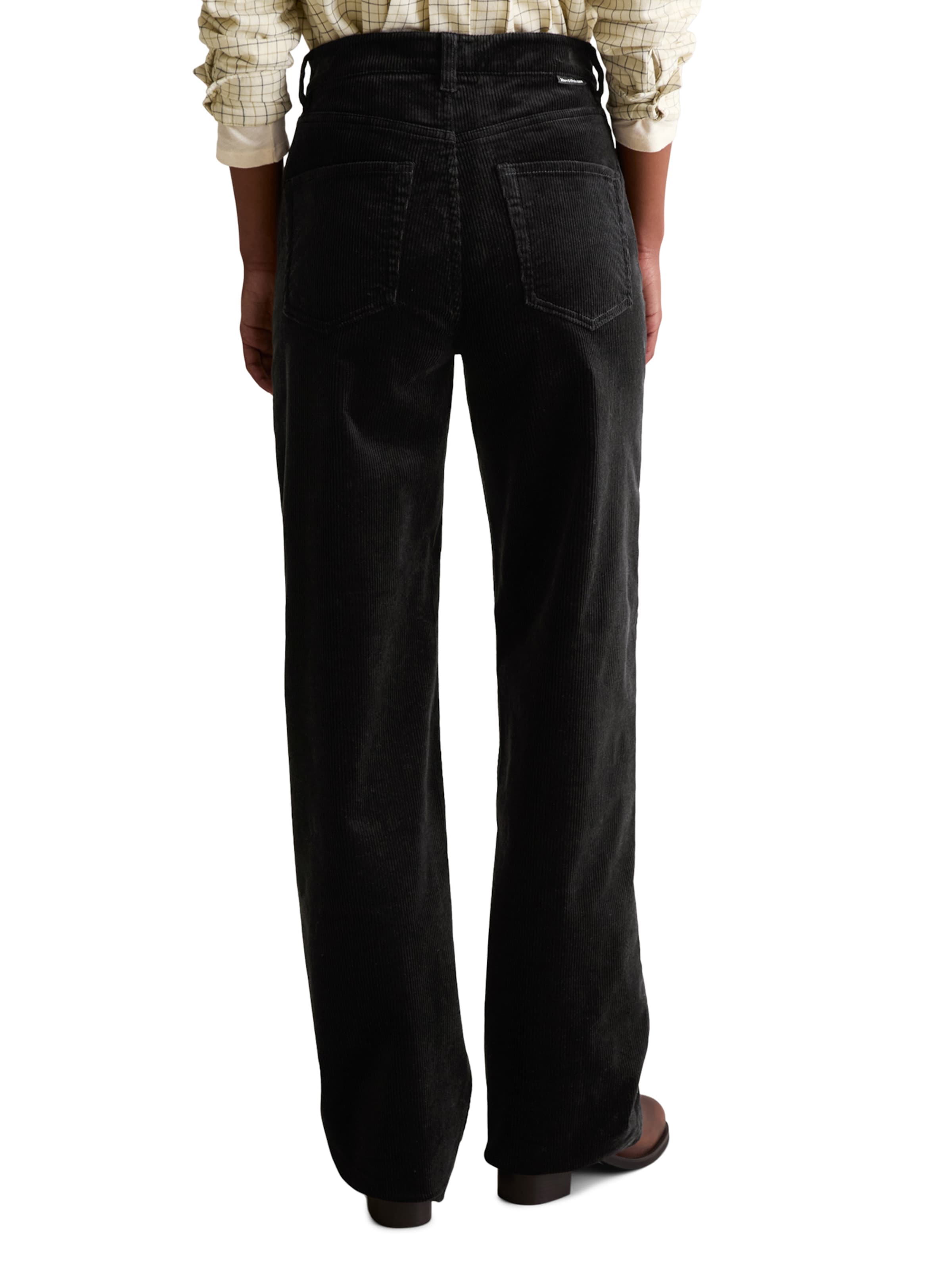 Marc O'Polo DENIM Bő szár Nadrág - fekete