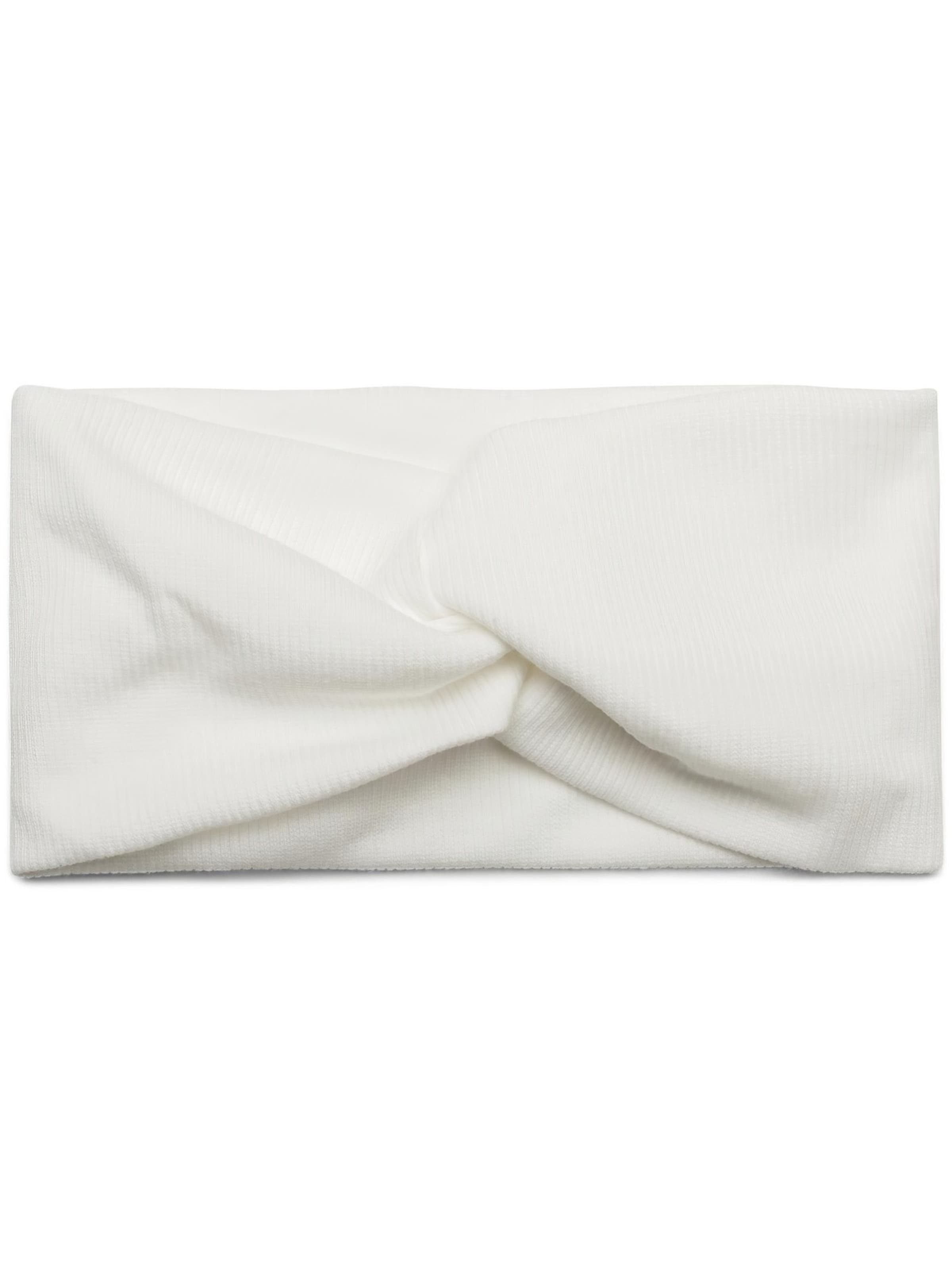 styleBREAKER Hair jewelry 'Feinripp Haarband gedreht' in White, Item view