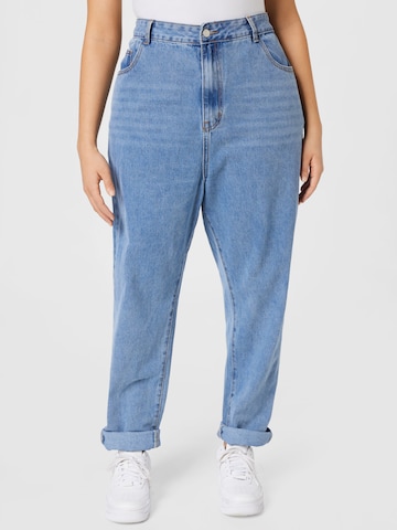 Nasty Gal Plus Jeans 'Debbie' in Blauw: voorkant
