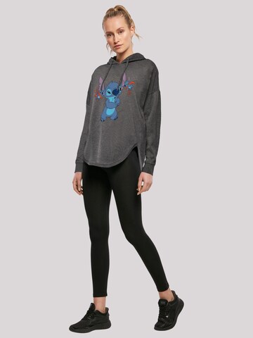 F4NT4STIC Sweatshirt 'Disney Lilo And Stitch Little Devils' in Grey