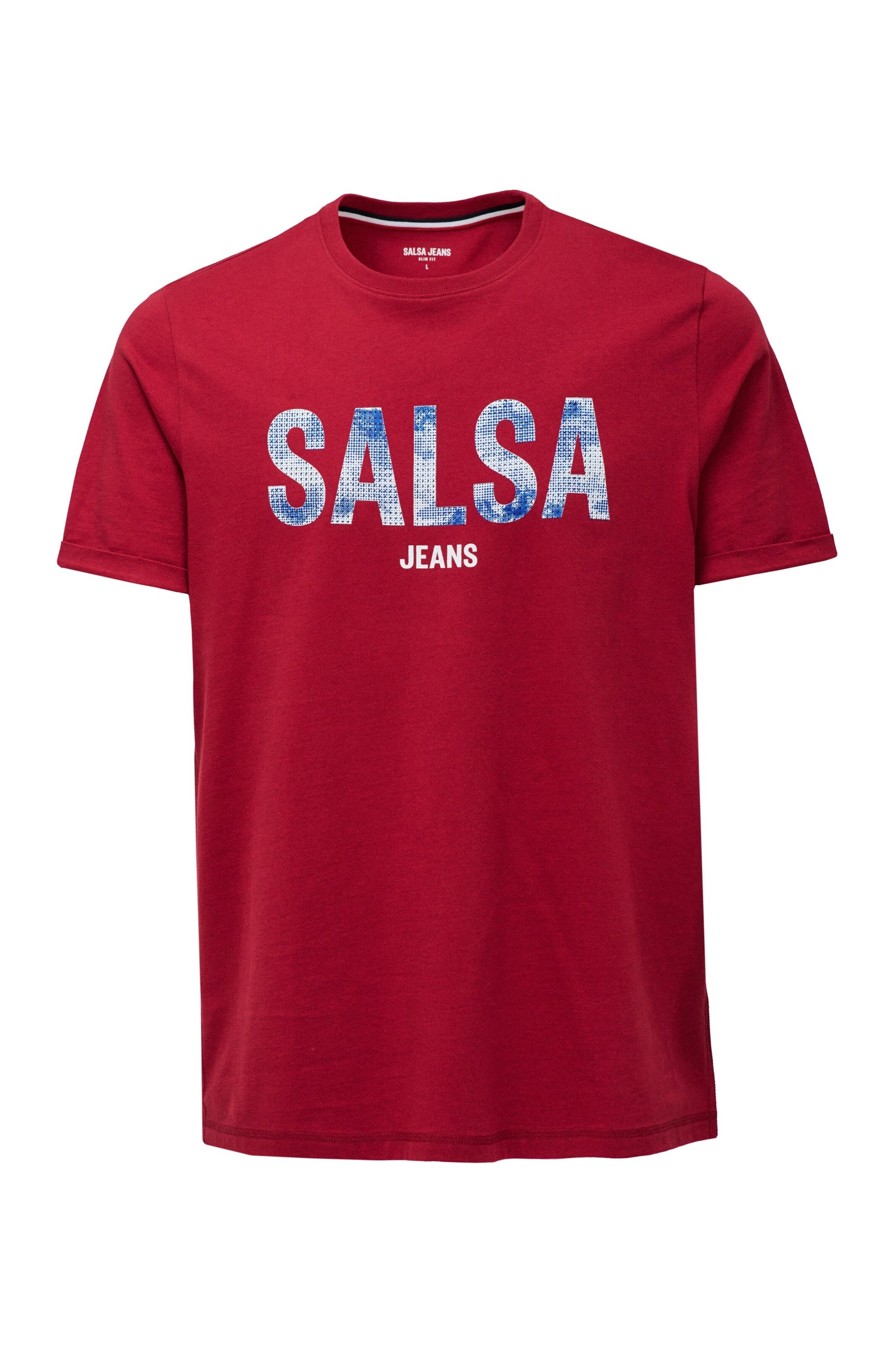 T-Shirt Salsa Jeans en rouge : devant