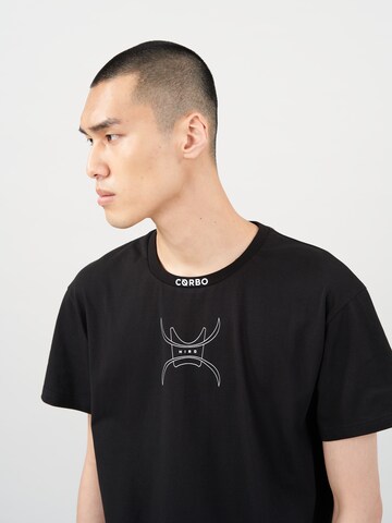 Cørbo Hiro T-Shirt 'Ronin' in Schwarz