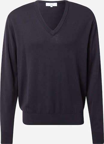 DAN FOX APPAREL Sweater 'Deniz' in Black: front