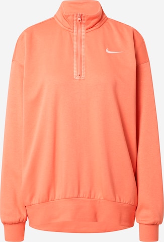 Nike Sportswear Sweatshirt in Orange: front