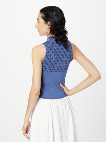 GUESS Knitted Top 'Lise' in Blue