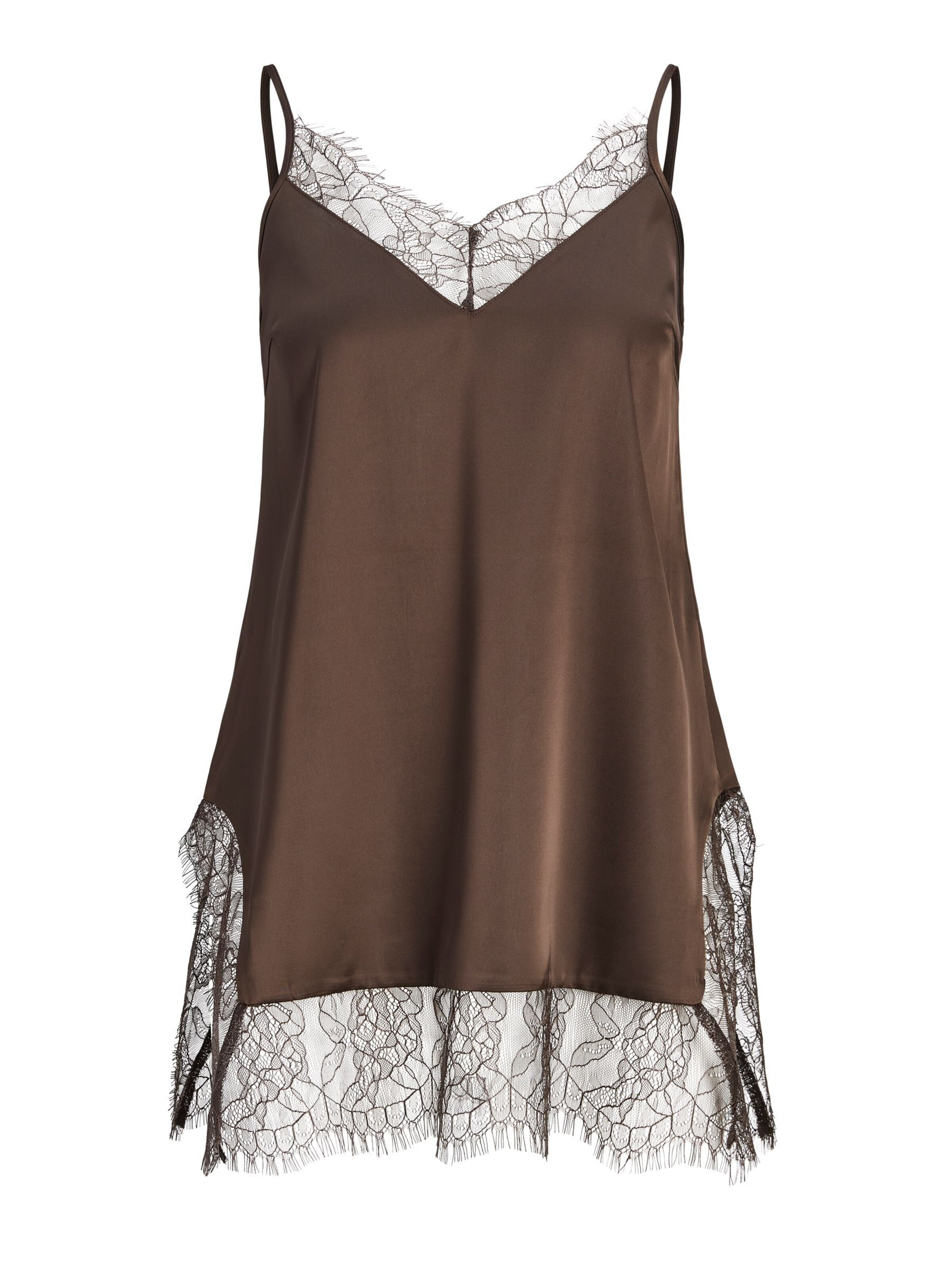 JJXX - Top 'JXVima' en marrón: frente