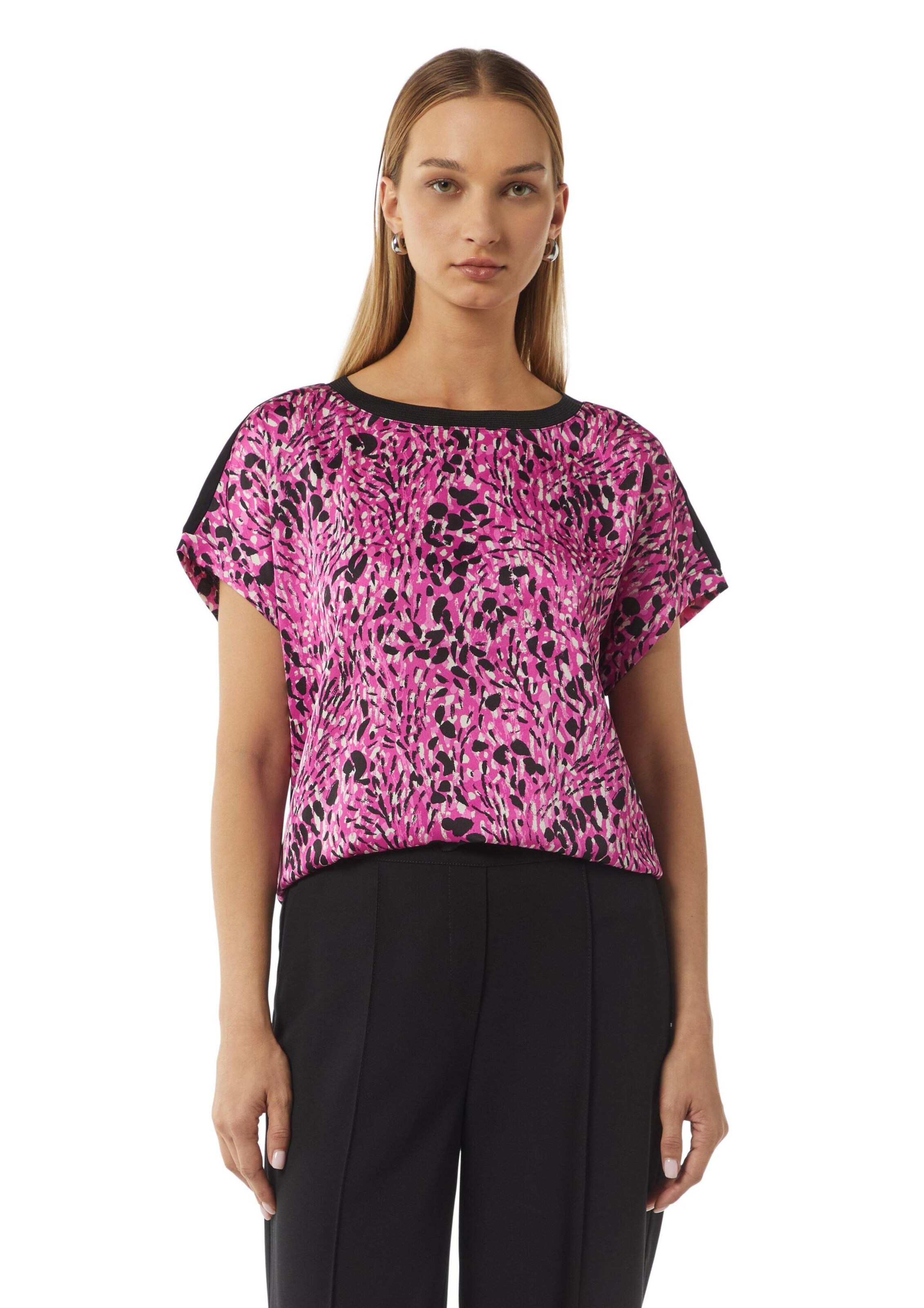 T-shirt COMMA en rose : devant