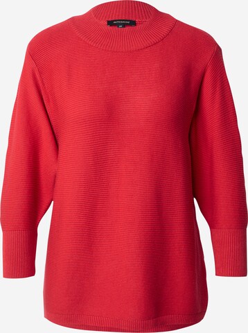 MORE & MORE Sweater in Red: front