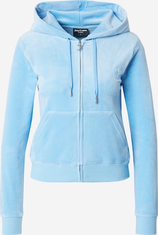 Juicy Couture Sweatjacke in Blau: Vorderseite