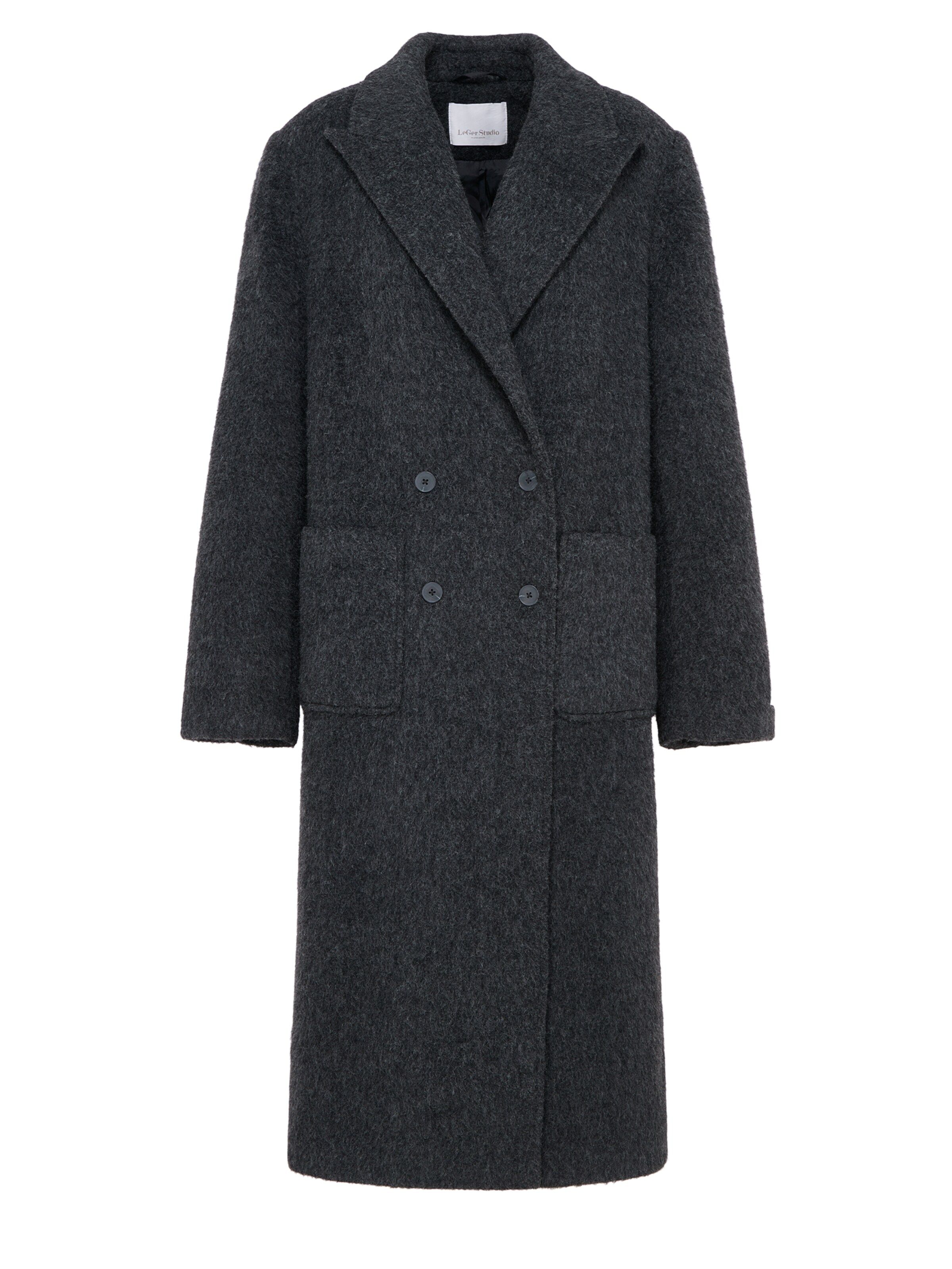 LeGer Studio Winter coat 'Laurentia' in Grey: front