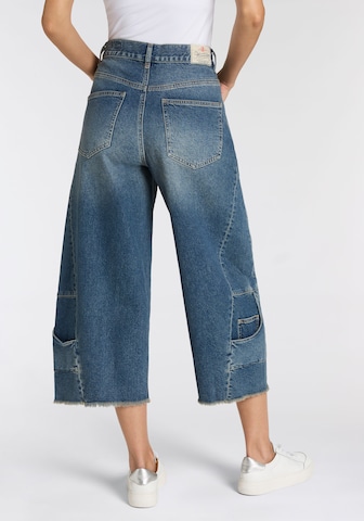 Herrlicher Wide Leg Jeans in Blau
