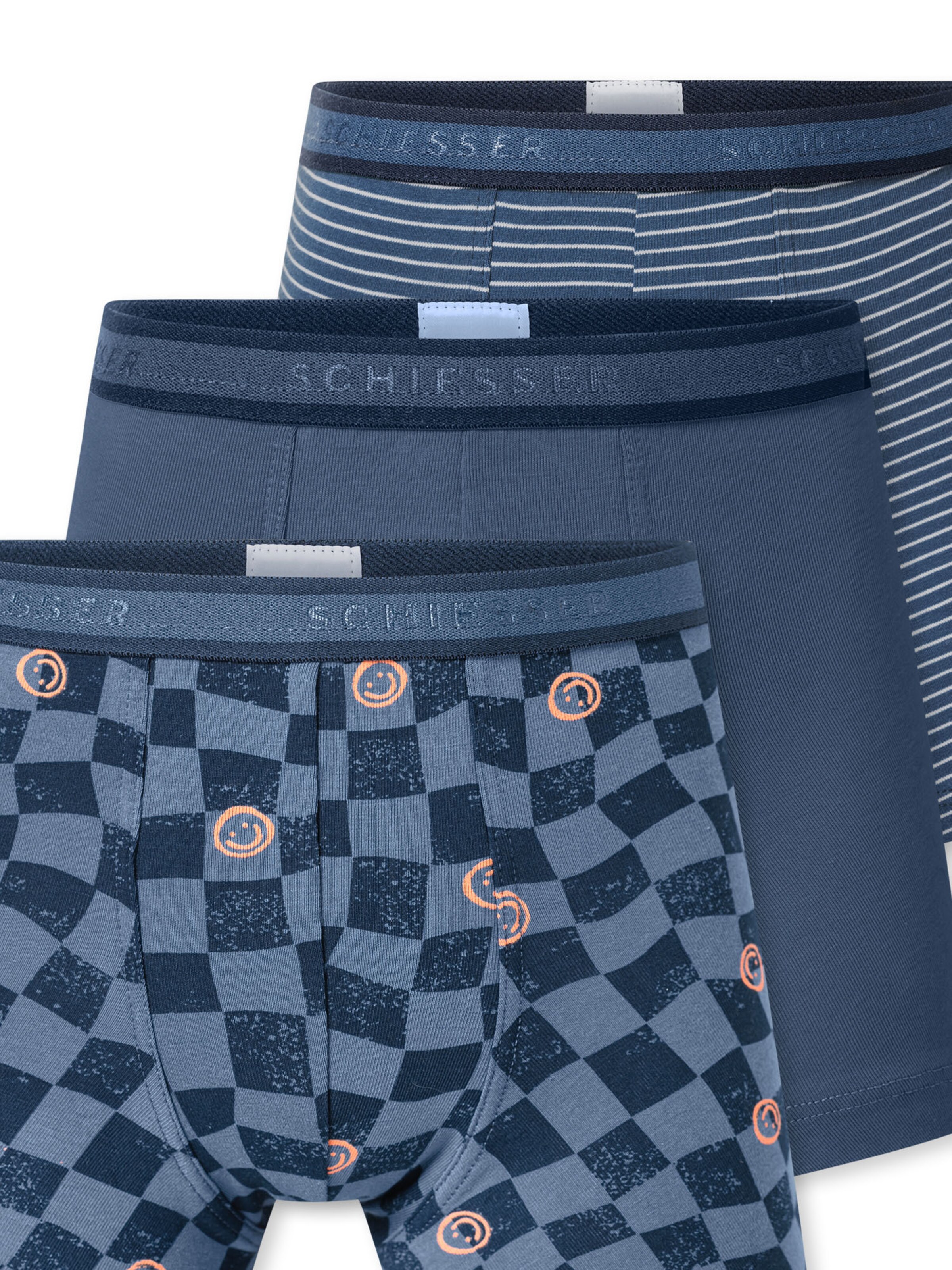 SCHIESSER - Calzoncillo ' 95/5 ' en azul