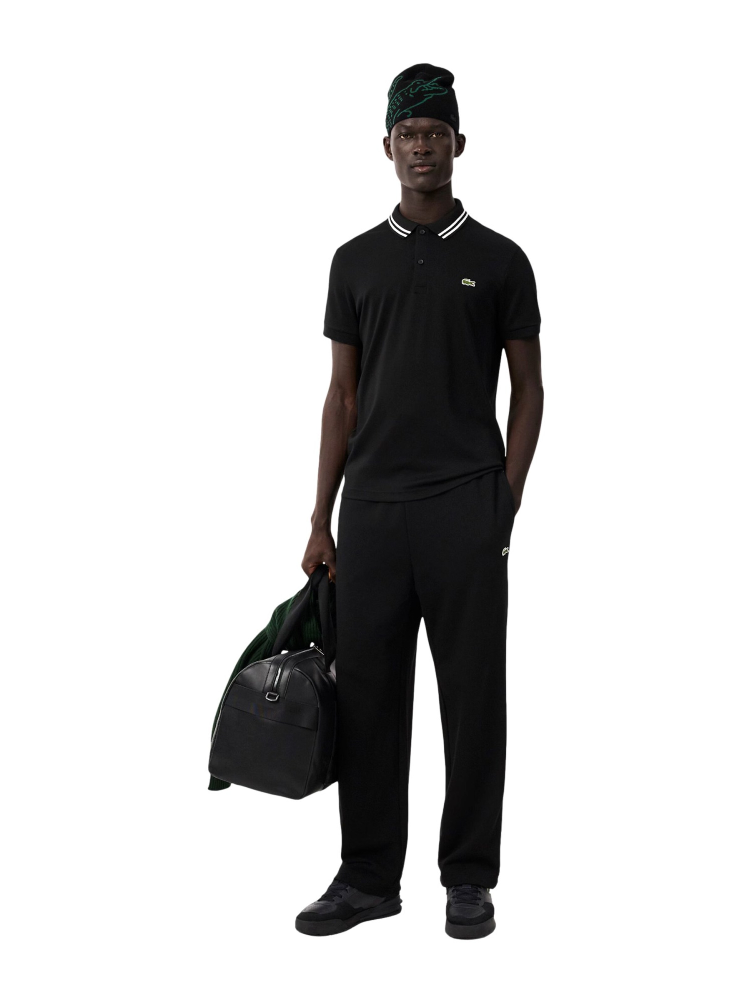 LACOSTE Sneaker in Schwarz