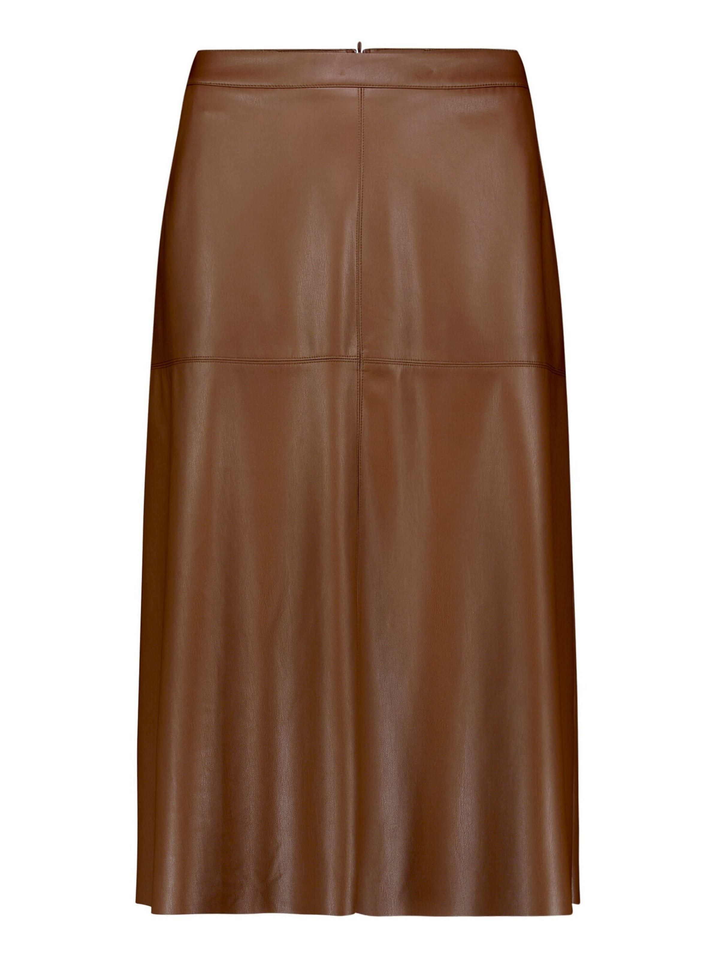 Betty Barclay Jupe en 36 en marron, Vue avec produit
