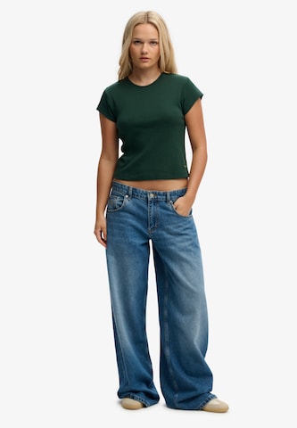 T-shirt 'Athletic Essential' Superdry & Co en vert