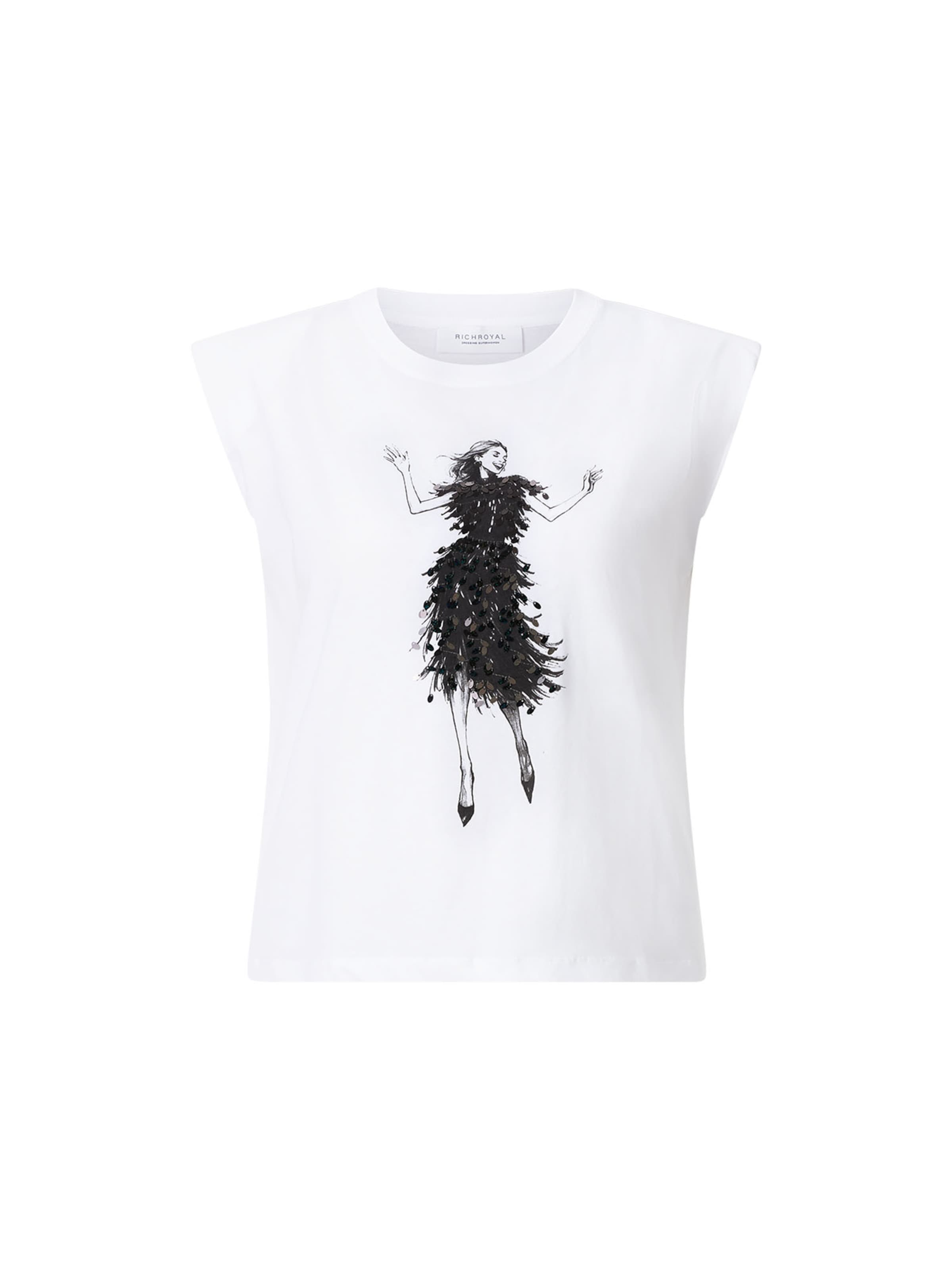 Rich & Royal Shirt in White: front