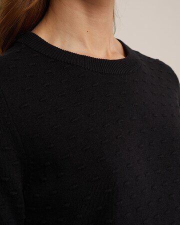 WE Fashion Pullover in Schwarz