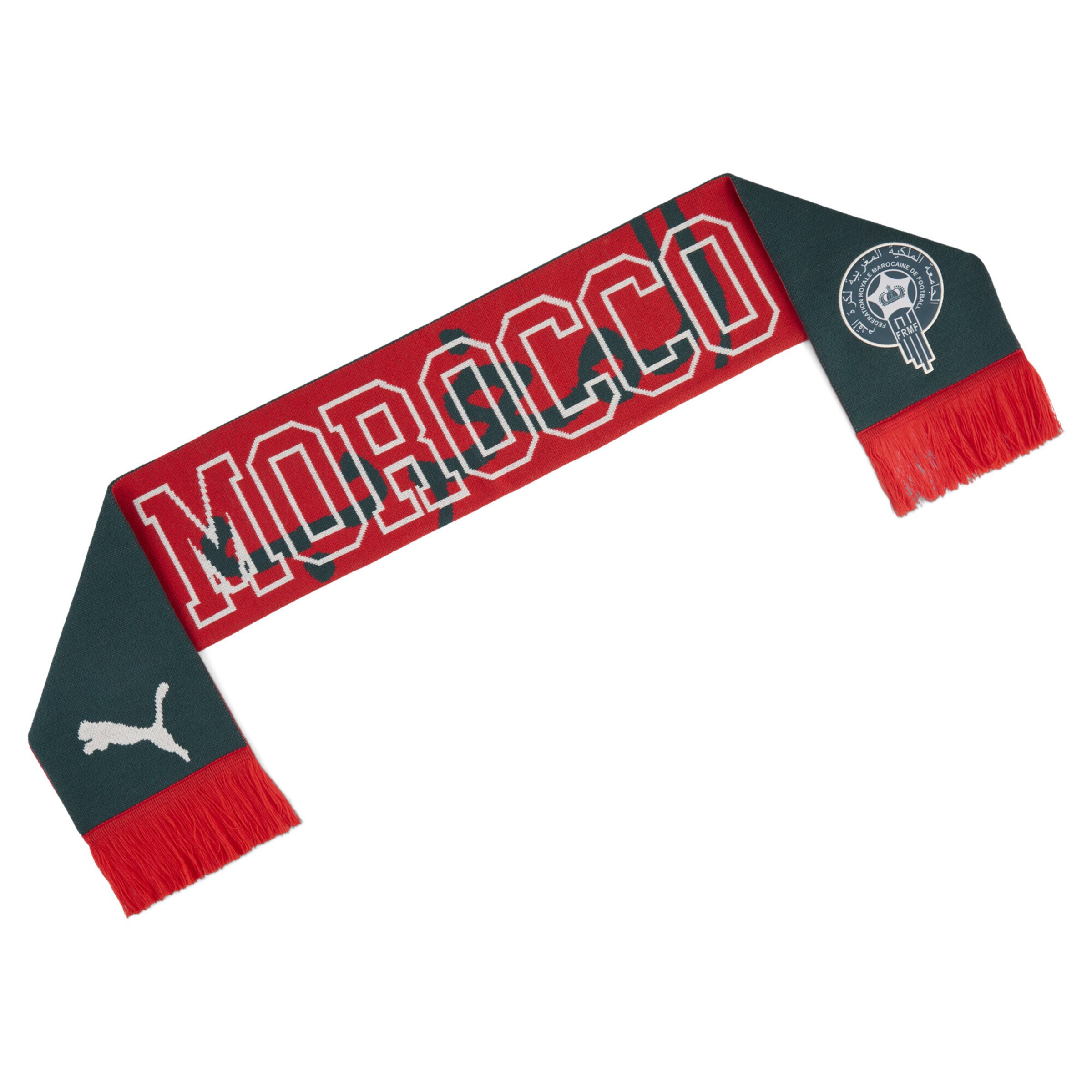 Écharpe de sport 'Marokko' PUMA en vert : devant