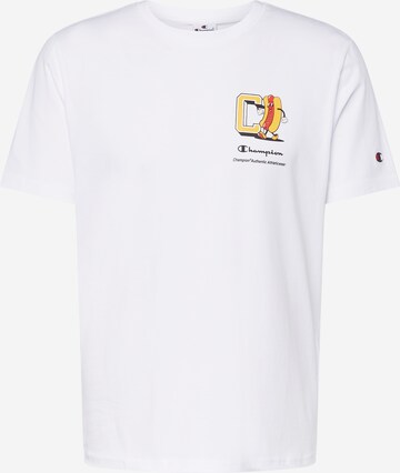 Champion Authentic Athletic Apparel Koszulka 'Rochester' w kolorze biały: przód