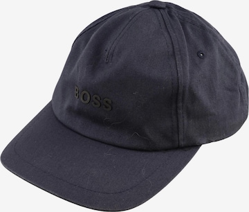 BOSS Hat & Cap in One size in Blue: front