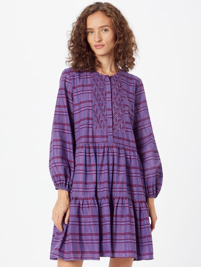 FRENCH CONNECTION Shirt Dress 'AVETTA' in Blue / Purple / Berry, View model