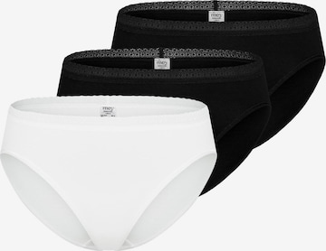Mey Panty 'Modal Lace' in Grey: front
