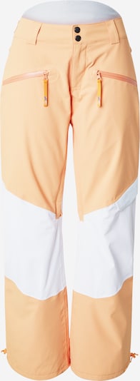 ROXY Sportbroek 'CKWOODROSE' in de kleur Abrikoos / Wit, Productweergave