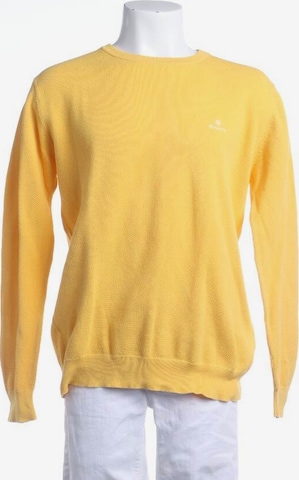 GANT Sweater & Cardigan in XL in Yellow: front